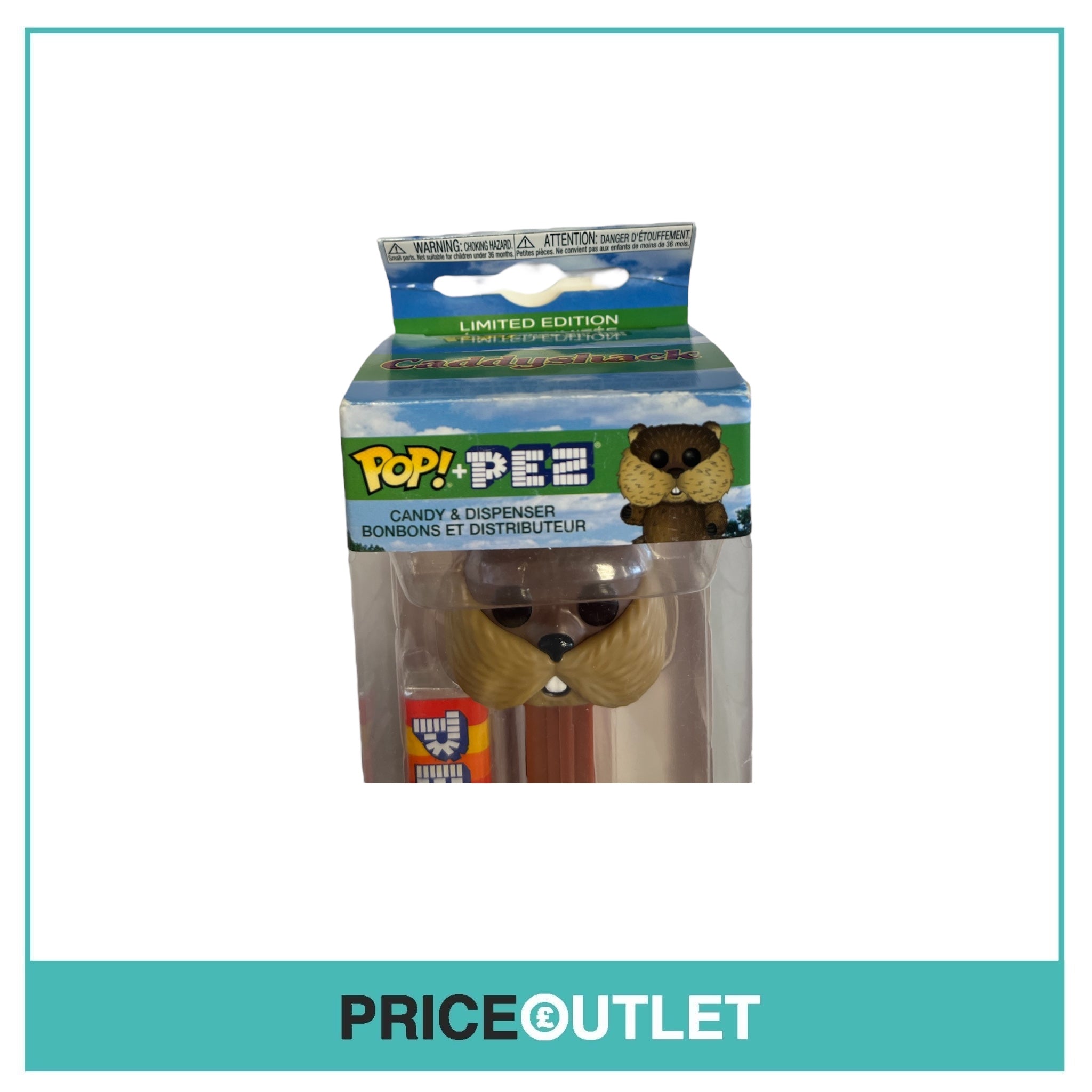 Funko Pez - Caddyshack Gopher - Brand New (Slight Damage)