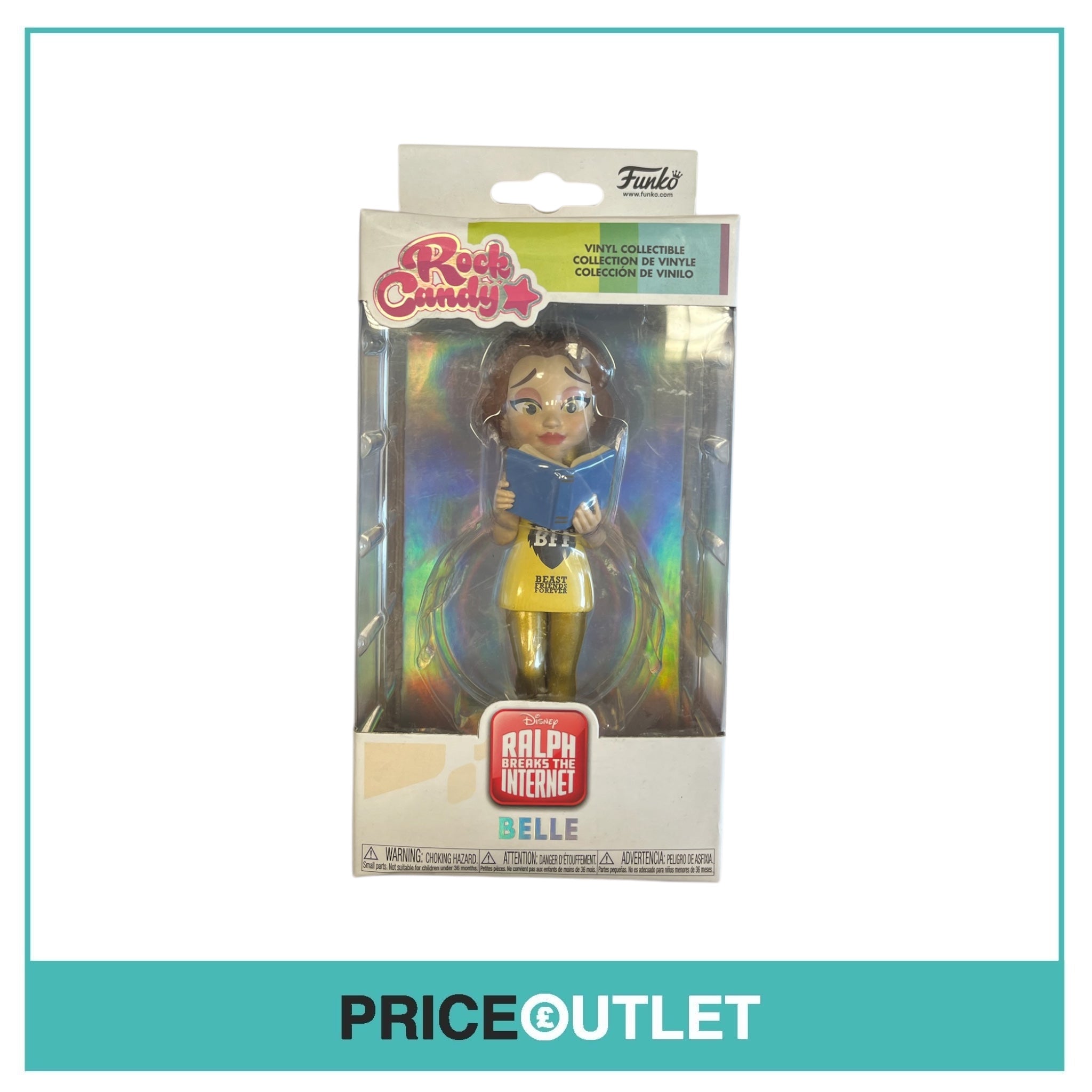 Funko - Rock Candy - Disney Ralph Breaks The Internet - Belle (Slight Damage)