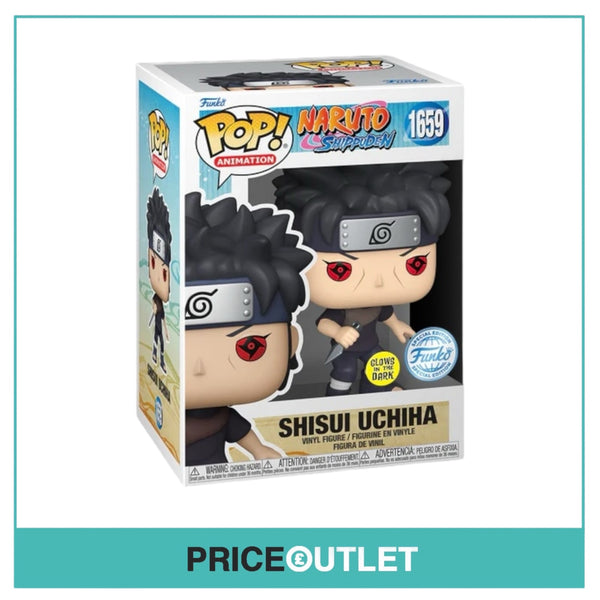 Shisui Uchiha #1659 (Glows in the Dark) Funko Pop! - Naruto Shippuden - Special Edition - In A Free Pop Protector