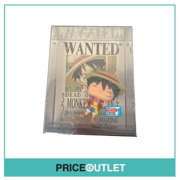Funko - One Piece - Monkey D. Luffy Wanted Poster Deluxe #1459 - No Box (Damaged)