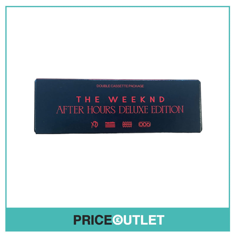 The Weeknd After Hours (Deluxe Edition) 2x Cassette Tape - BRAND NEW SEALED