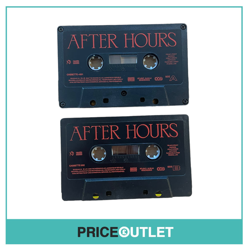 The Weeknd After Hours (Deluxe Edition) 2x Cassette Tape - BRAND NEW SEALED