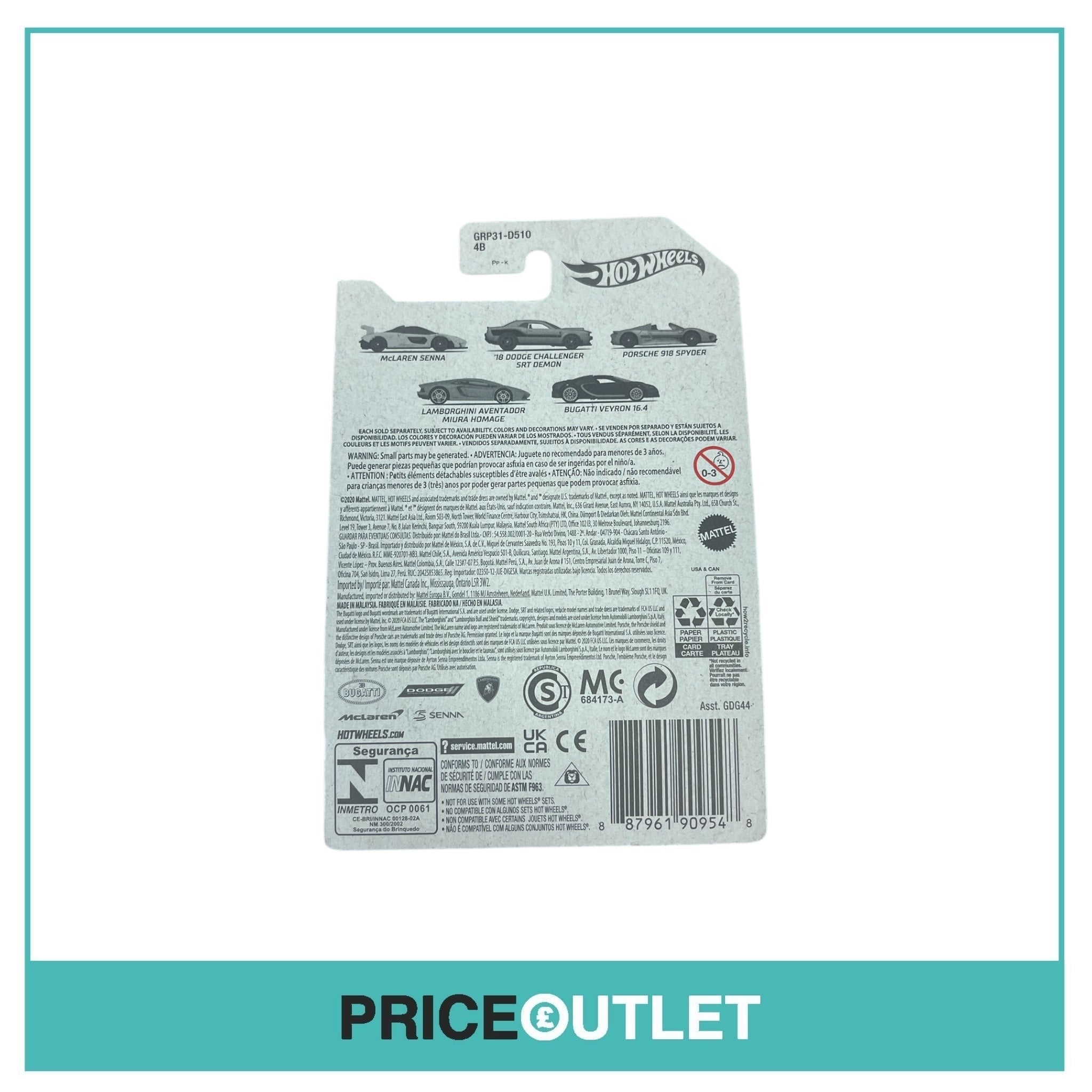 Hot Wheels - Lamborghini Aventador Miura Homage 4/5