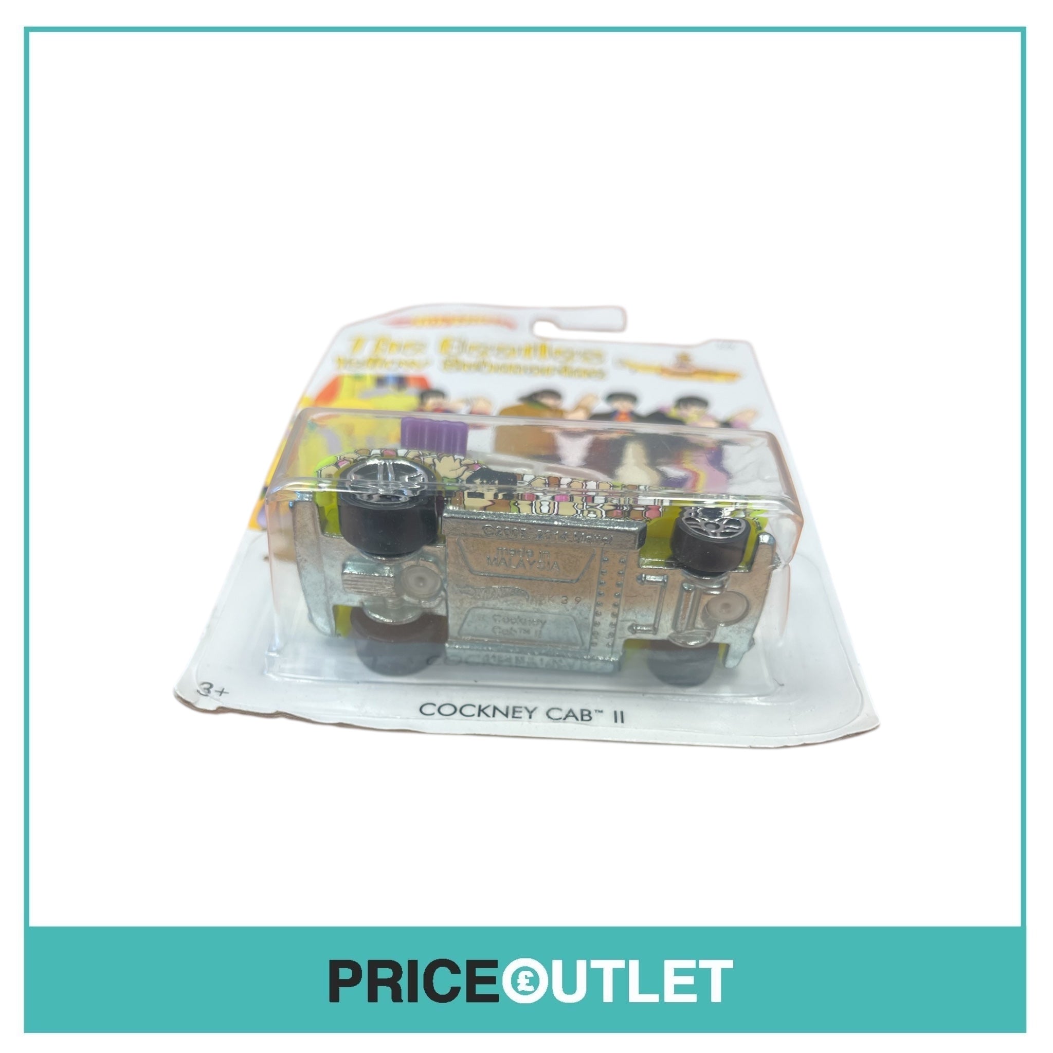 Hot Wheels - The Beatles Yellow Submarine 2/6 - Cockney Cab 2 (Damaged)