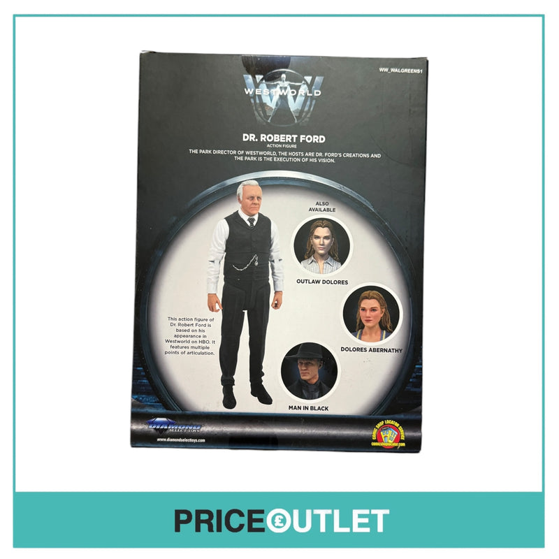 Westworld - Dr. Robert Ford - Diamond Select Toys - Brand New