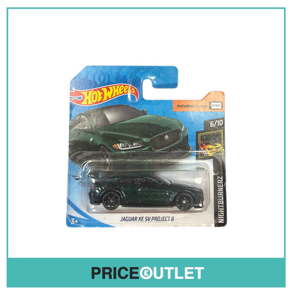 Hot Wheels - Nightburnerz 6/10 - Jaguar XE SV Project 8 (Slight Damage)
