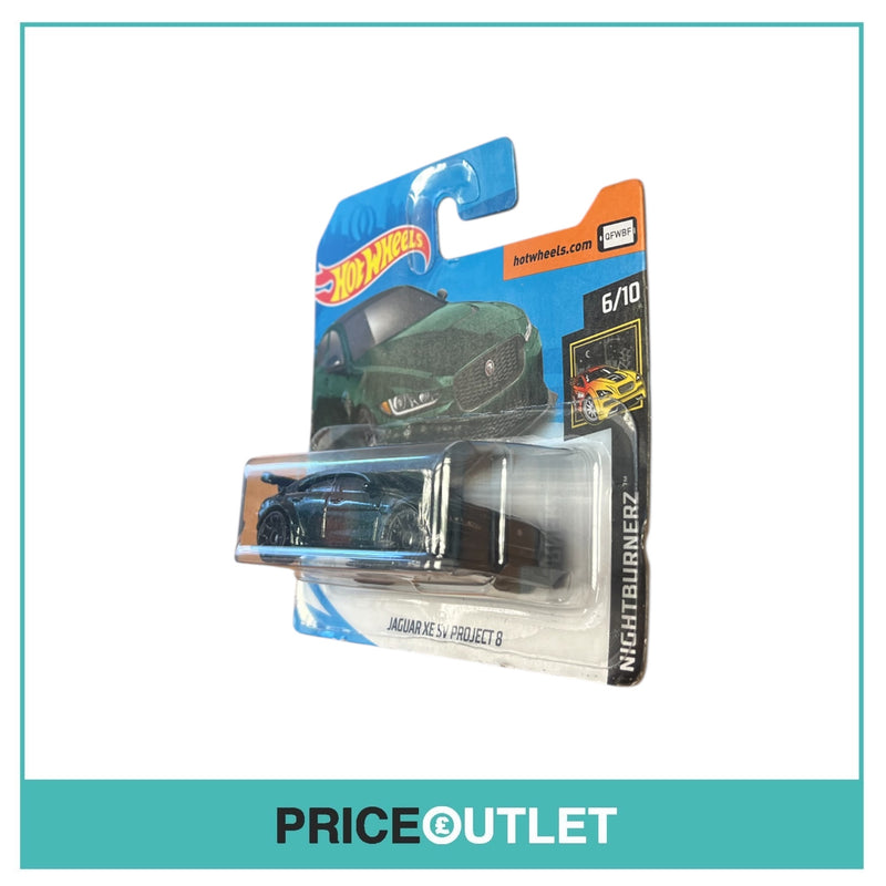 Hot Wheels - Nightburnerz 6/10 - Jaguar XE SV Project 8 (Slight Damage)