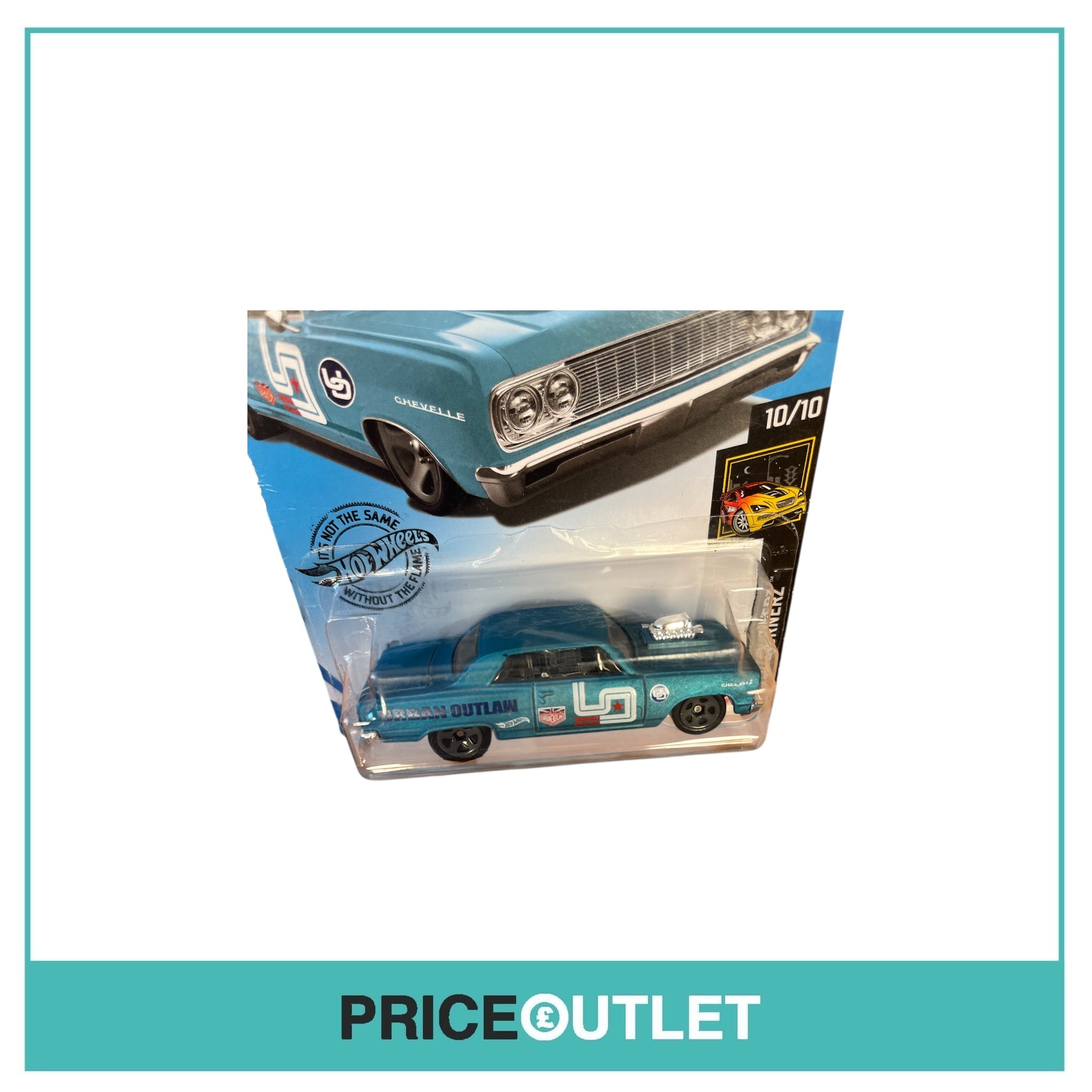 Hot Wheels - Nightburnerz 10/10 - ‘64 Chevy Chevelle SS (Damaged)