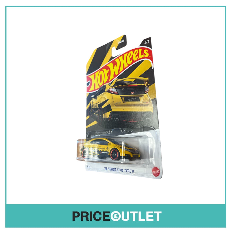 Hot Wheels - ‘16 Honda Civic Type R 4/5 (Slight Damage)