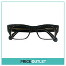 No Lens Black & Clear Patterned Glasses RRP £325
