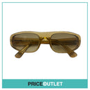 Light Lens Translucent Brown Frame Sunglasses RRP £325