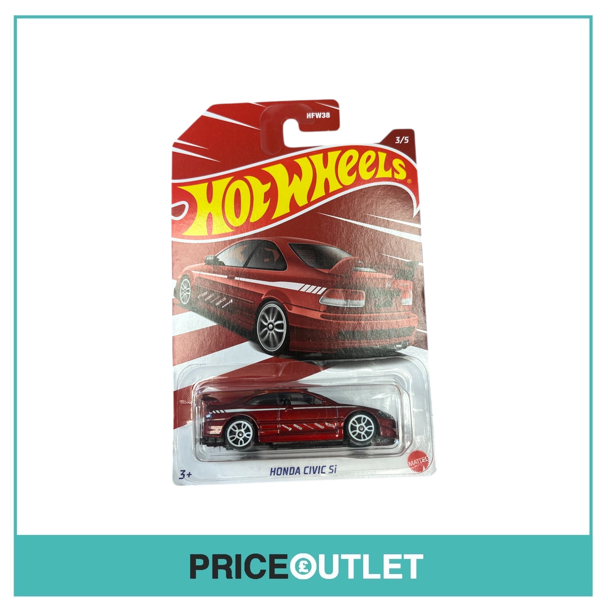 Hot Wheels - Honda Civic Si 3/5 (Red)