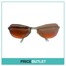 Light Pink Lens Gold Frame Sunglasses RRP £325