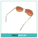 Light Pink Lens Gold Frame Sunglasses RRP £325