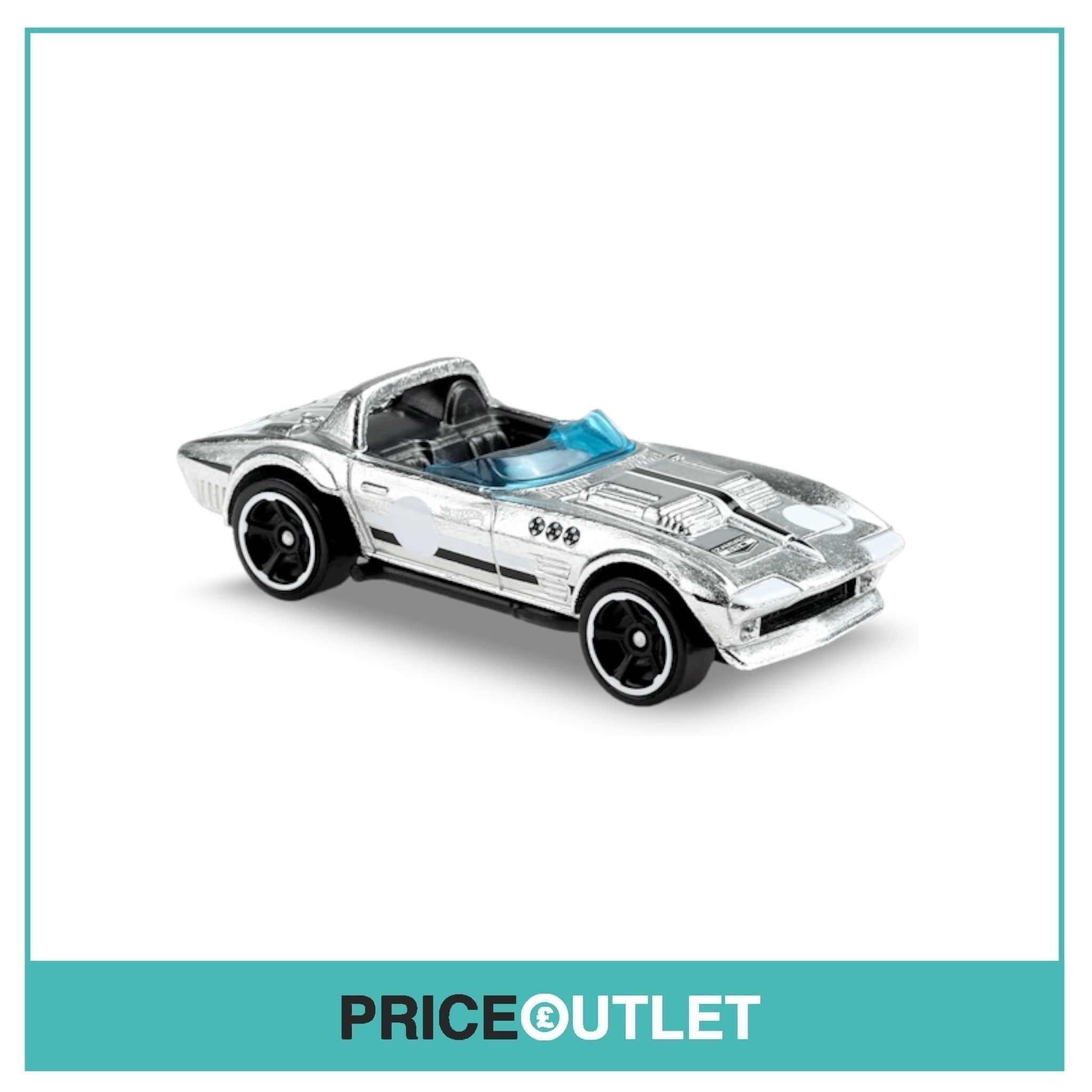 Hot Wheels - HW Race Day 3/10 - Corvette Grand Sport Roadster (Slight Damage)