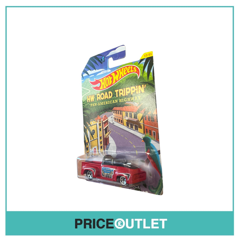 Hot Wheels - HW Road Trippin’ Pan-American Highway 17/21 - Custom ‘56 Ford Truck (Slight Damage)