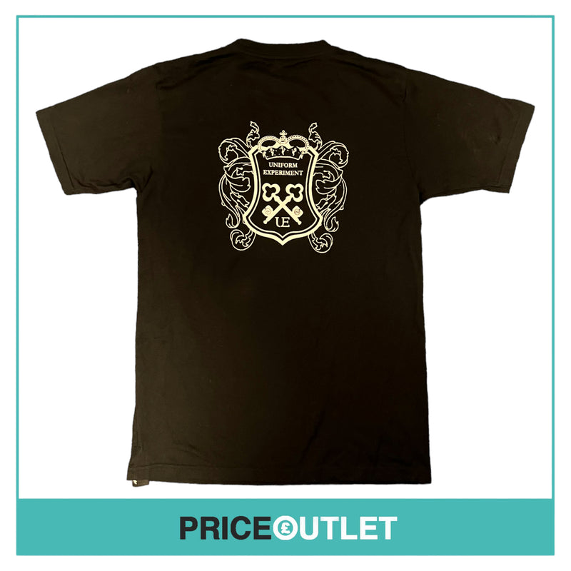 Uniform Experiment - Black T-Shirt - Size S - BRAND NEW WITH TAGS