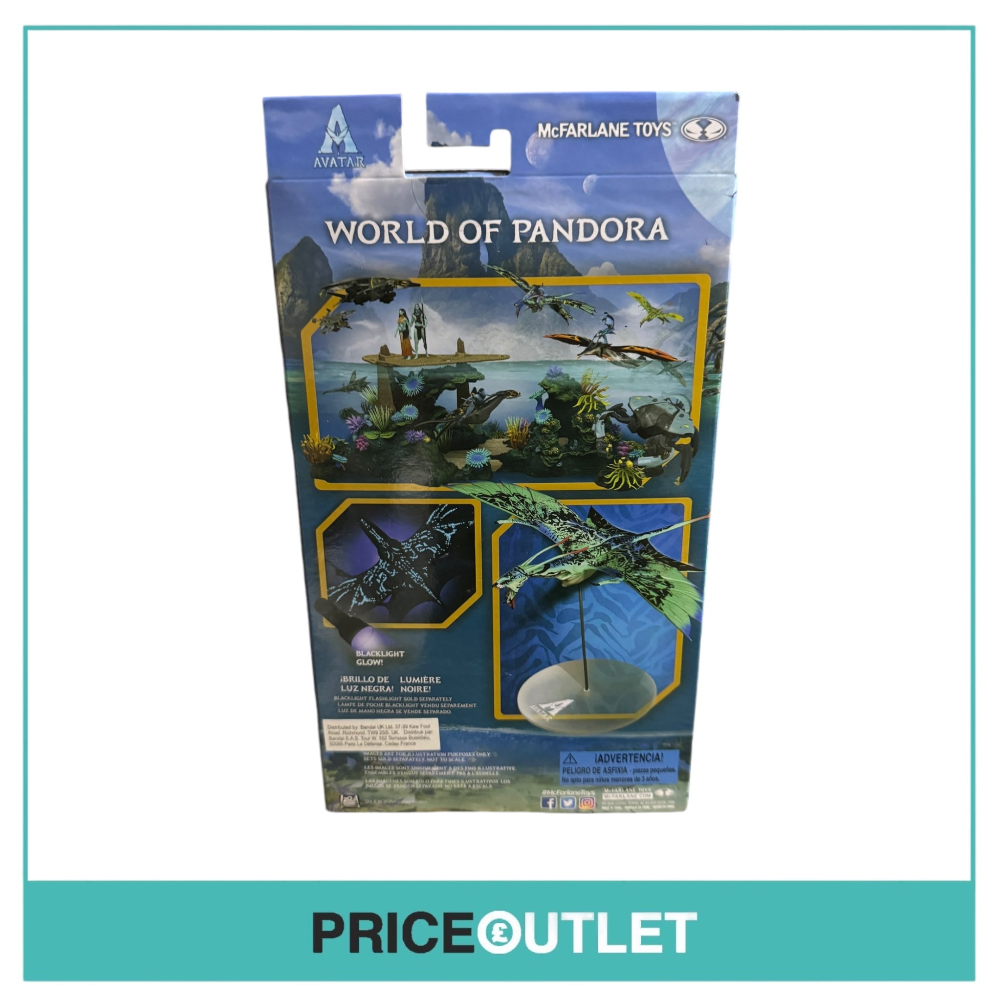 Mcfarlane Toys - Avatar - Mountain Banshee Action Figure - Damaged Packaging