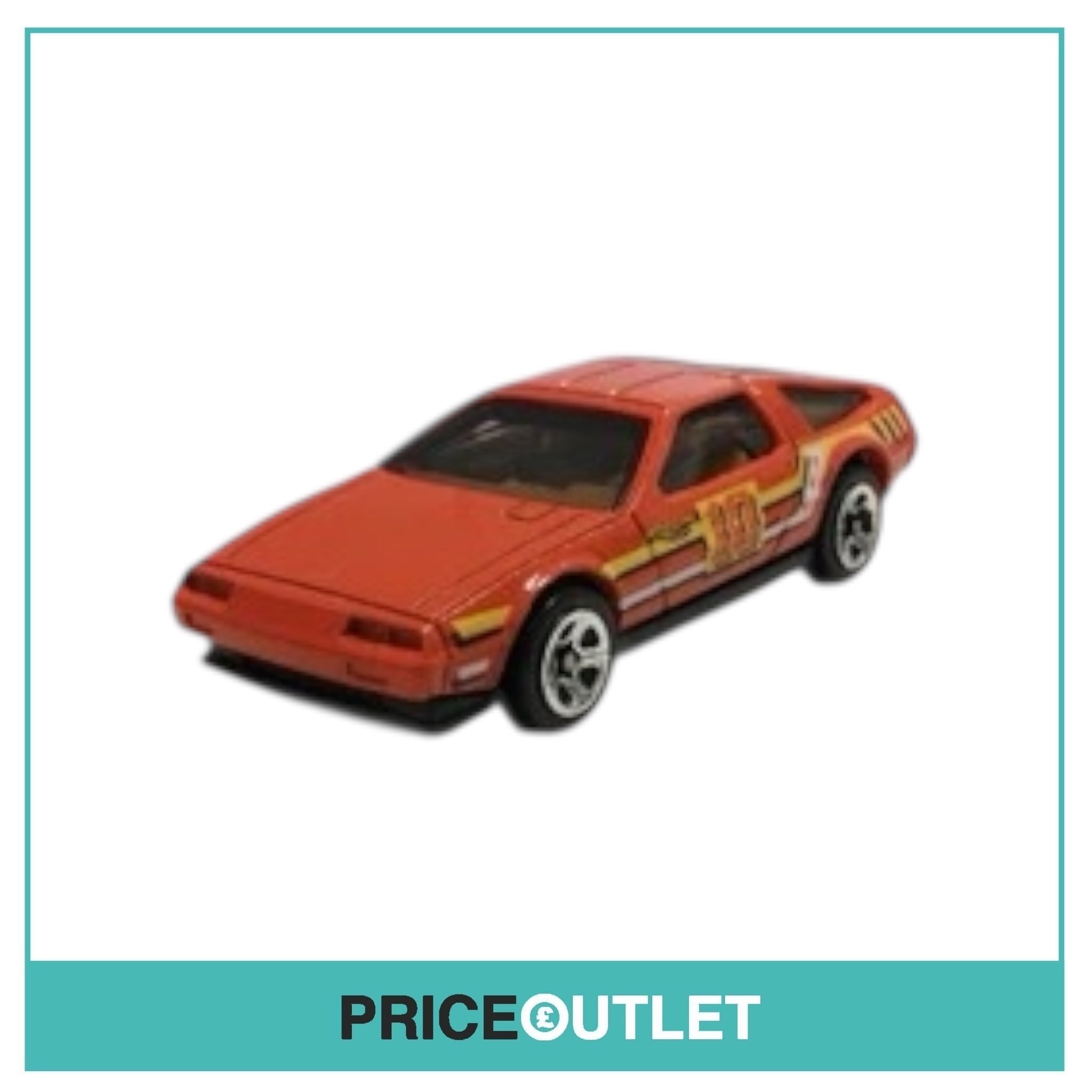 Hot Wheels - HW Race - DMC Delorean (Damaged)