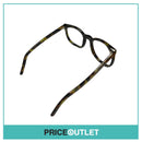 No Lens Green & Brown Tortoiseshell Print Frame Glasses RRP £325