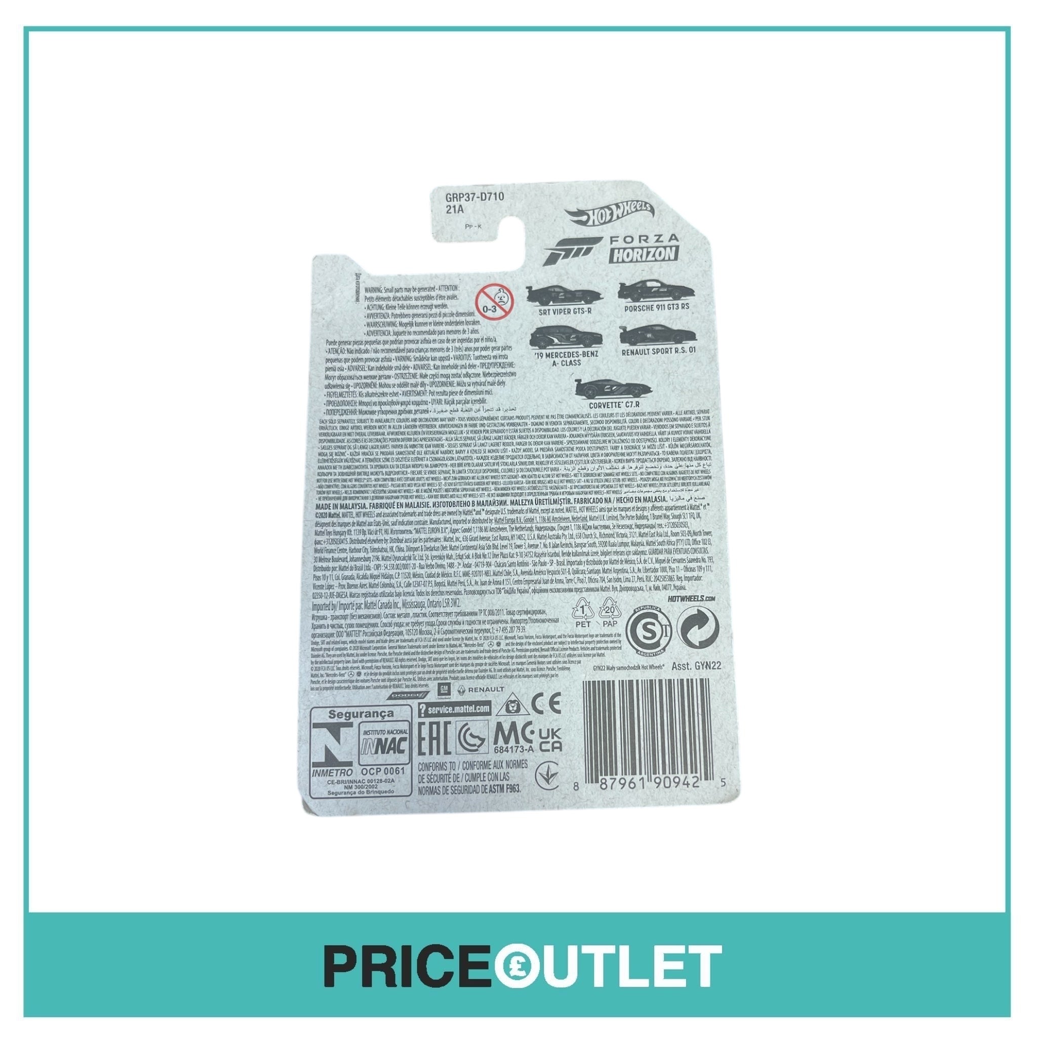 Hot Wheels - Forza Horizon - Corvette C7.R 5/5 (Slight Damage)