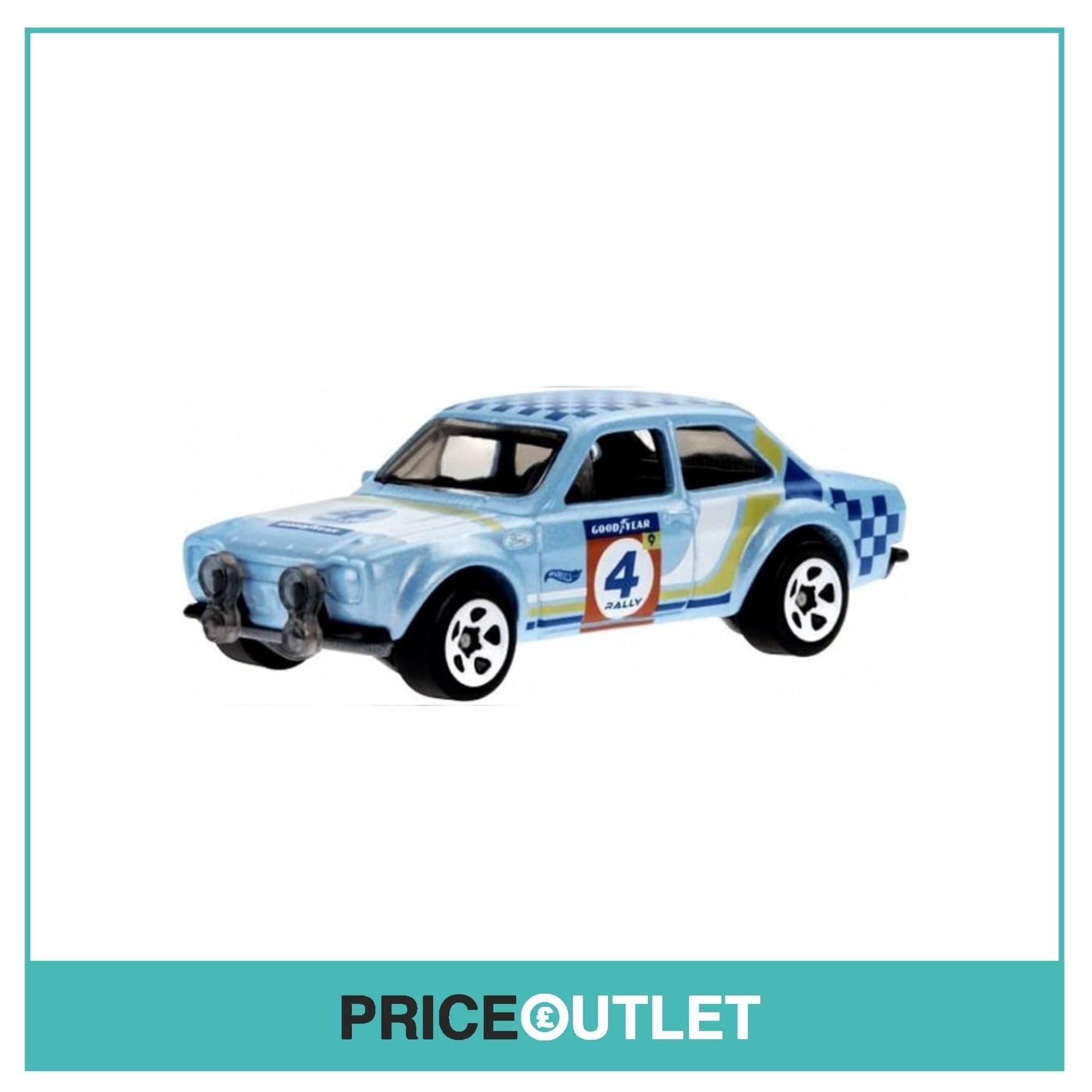 Hot Wheels - Rally Champs 5/5 - ‘70 Ford Escort RS1600 (Slight Damage)