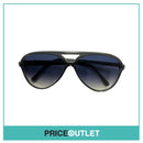 Translucent Grey Frame Pilot's Sunglasses RRP £325