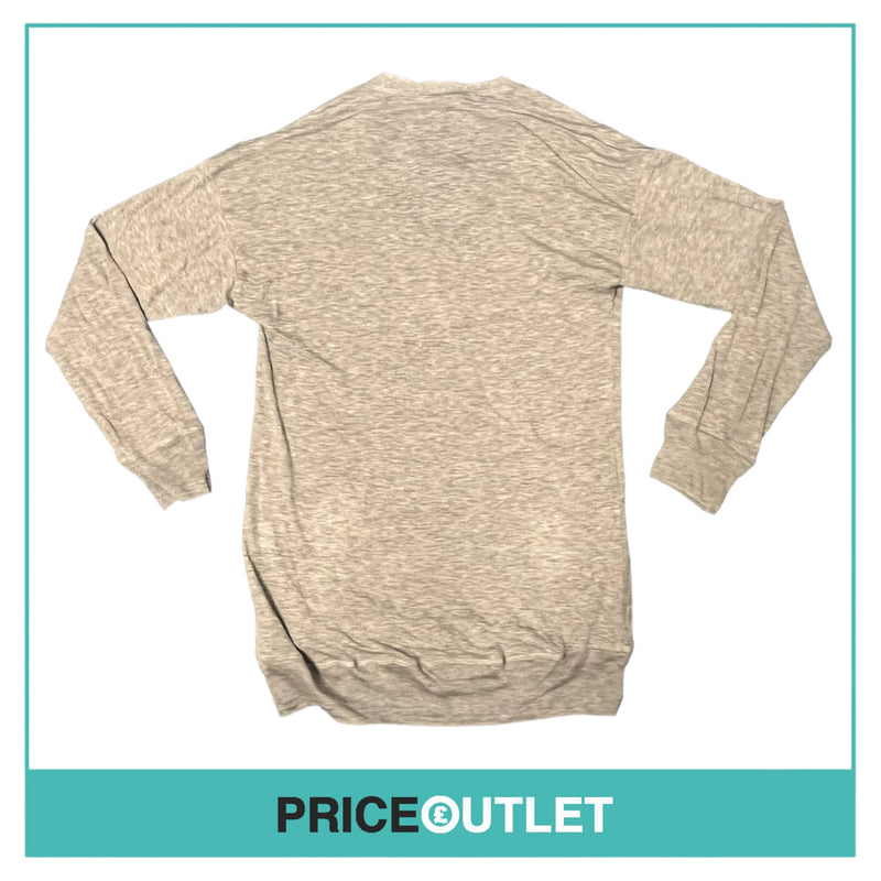 Clu - Grey Round Neck Top - Size S - BRAND NEW WITH TAGS