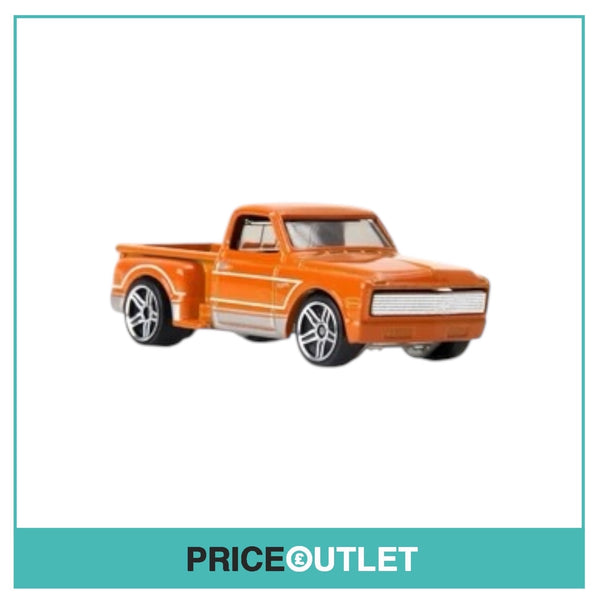 Hot Wheels - Chevrolet 100 Years - Custom ‘69 Chevy Pickup (Orange) (Slight Damage)