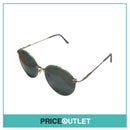 Green Patterned & Gold Frame Sunglasses RRP £325