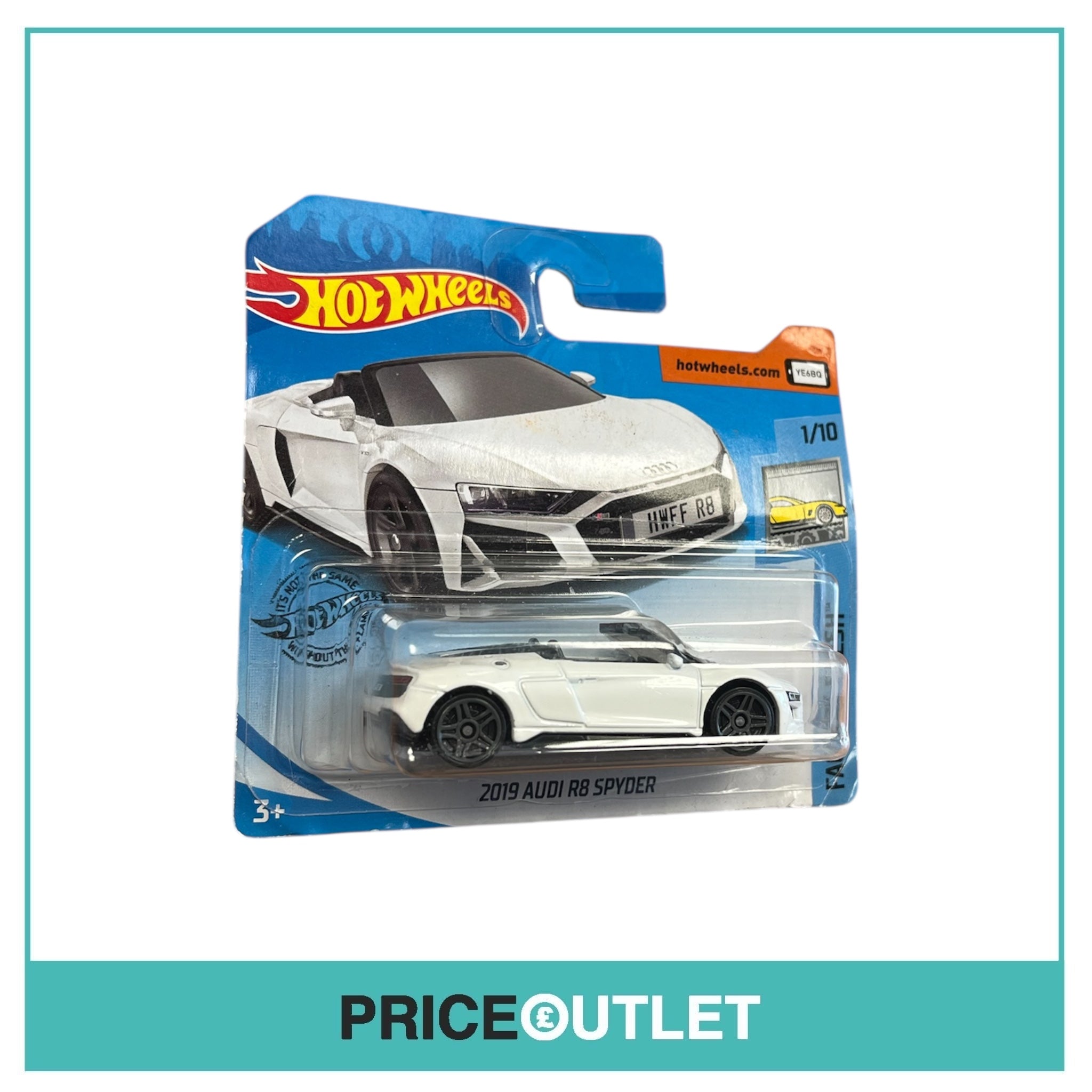 Hot Wheels - Factory Fresh 1/10 - 2019 Audi R8 Spyder (Damaged)