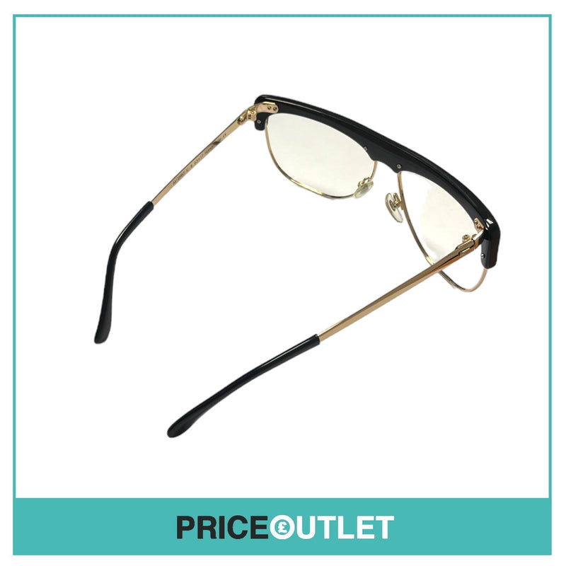 Cutler & Gross - No Lens Black & Gold Frame Glasses RRP £325 (2)