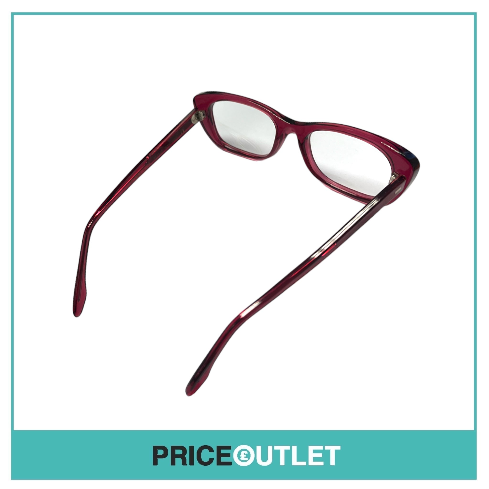 Clear Lens Pink Frame Glasses RRP £325 (5)