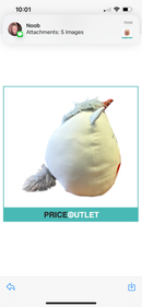 Squishmallow - Panja the Christmas Unicorn 12" (Slight Damage)
