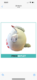 Squishmallow - Panja the Christmas Unicorn 12" (Slight Damage)