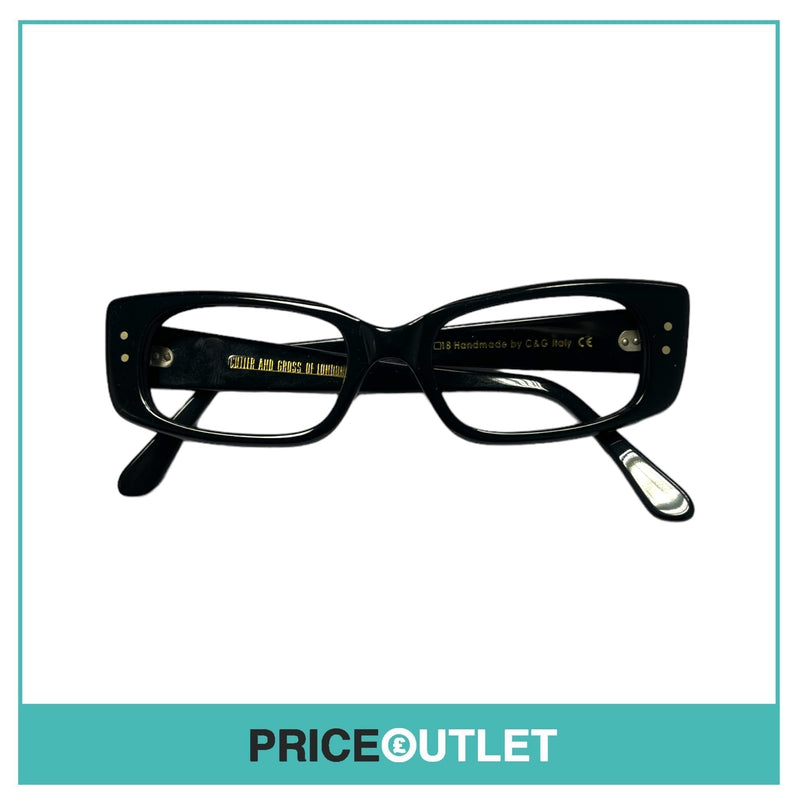 Cutler & Gross - No Lens Black Frame Glasses RRP £325 (11)