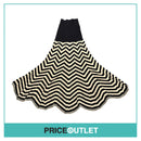 Comme des Garçons Junya Watanabe - Women’s Navy and White Chevron Poncho - Size M - BRAND NEW WITH TAGS