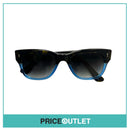 Green Tortoiseshell Print & Blue Frame Sunglasses RRP £325