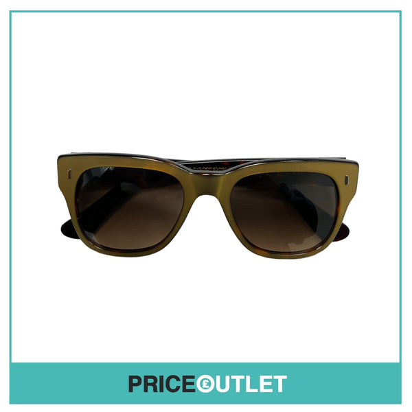 Brown Tortoiseshell Frame Sunglasses With Gold Detail RRP £325