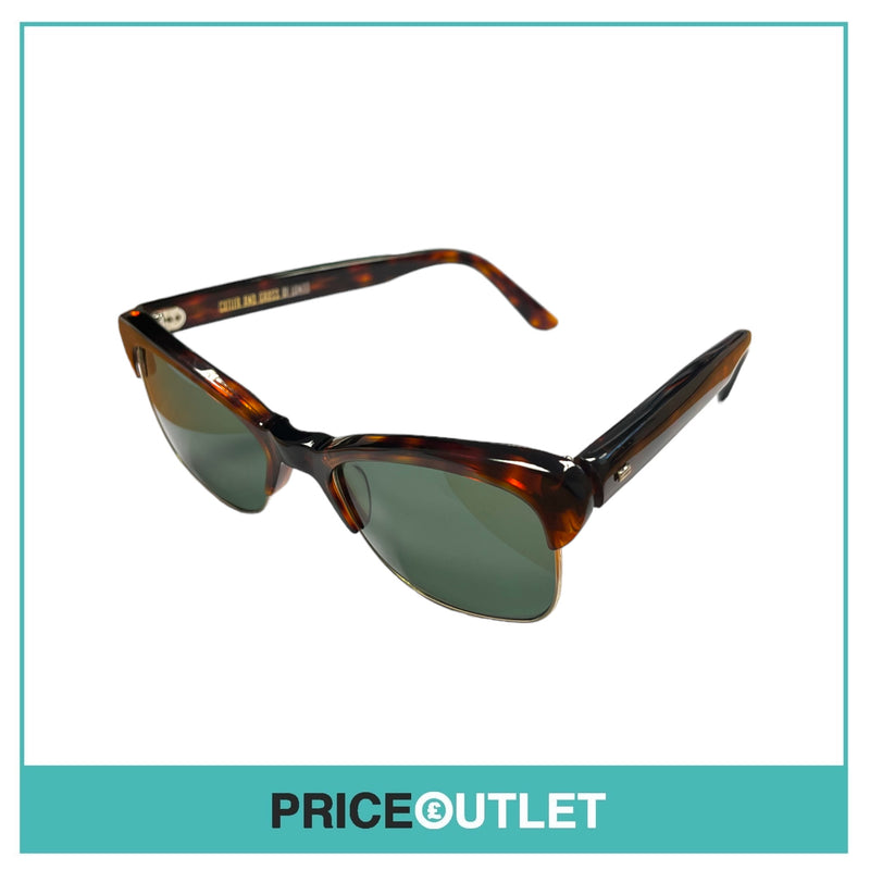 Cutler & Gross - Brown Tortoiseshell Frame Sunglasses RRP £325 (5)