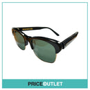 Black Frame Sunglasses With Gold Detail RRP £325