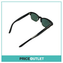 Black Frame Sunglasses With Gold Detail RRP £325