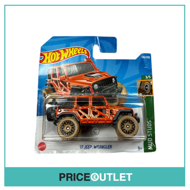 Hot Wheels - Mud Studs 3/5 - ‘17 Jeep Wrangler (Damaged)