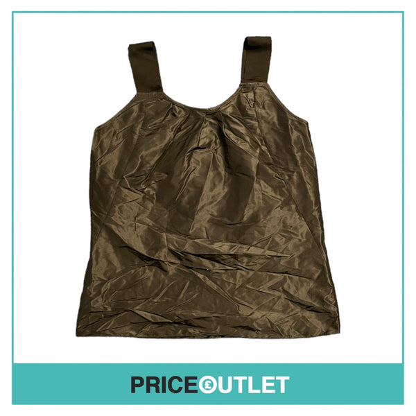 Zero Maria Cornejo - Black Silk Taffeta Top - Size M - BRAND NEW WITH TAGS