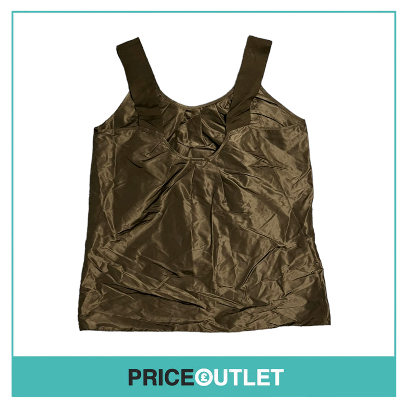 Zero Maria Cornejo - Black Silk Taffeta Top - Size M - BRAND NEW WITH TAGS