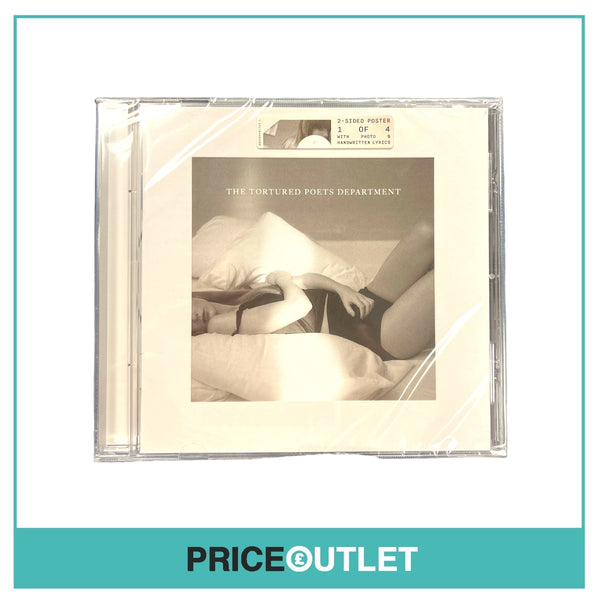 Taylor Swift - The Tortured Poets Department CD - 2-Sided Poster Included - Signed Autograph Insert - BRAND NEW SEALED