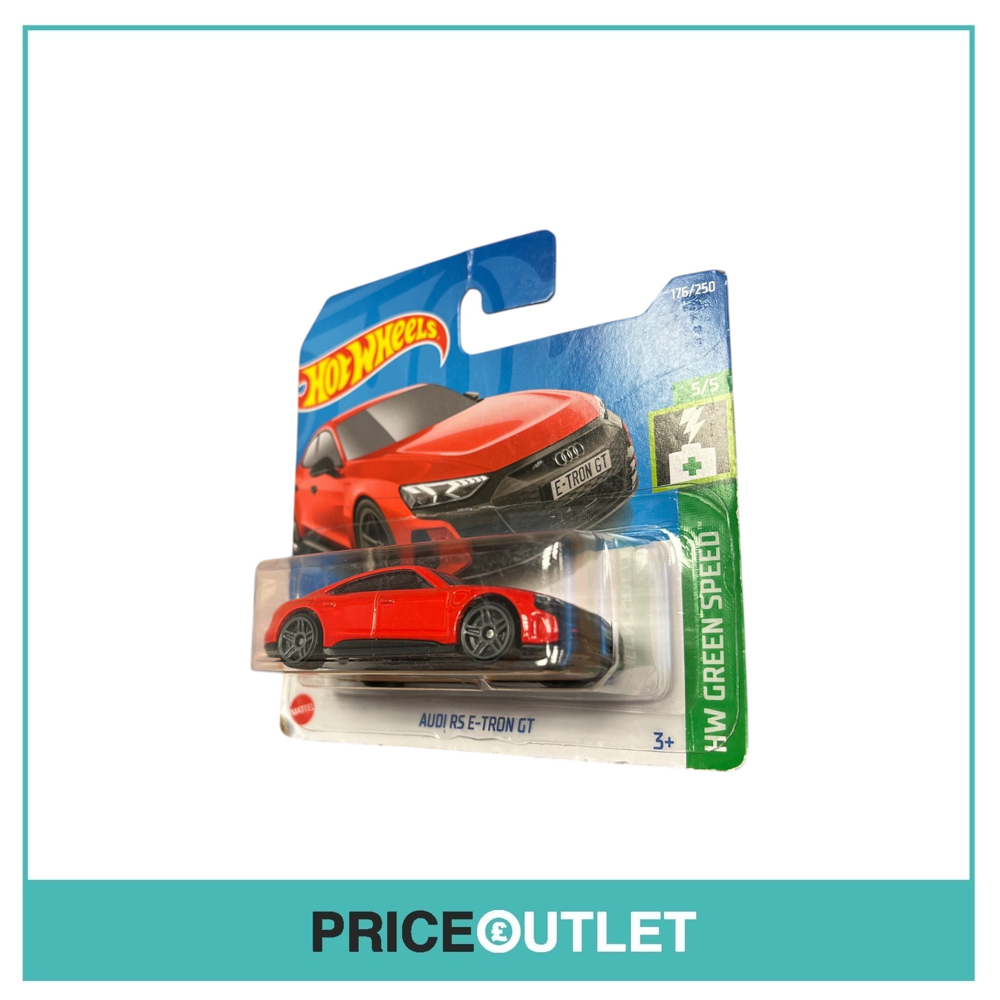 Hot Wheels - HW Green Speed 5/5 - Audi RS E-Tron GT (Slight Damage)