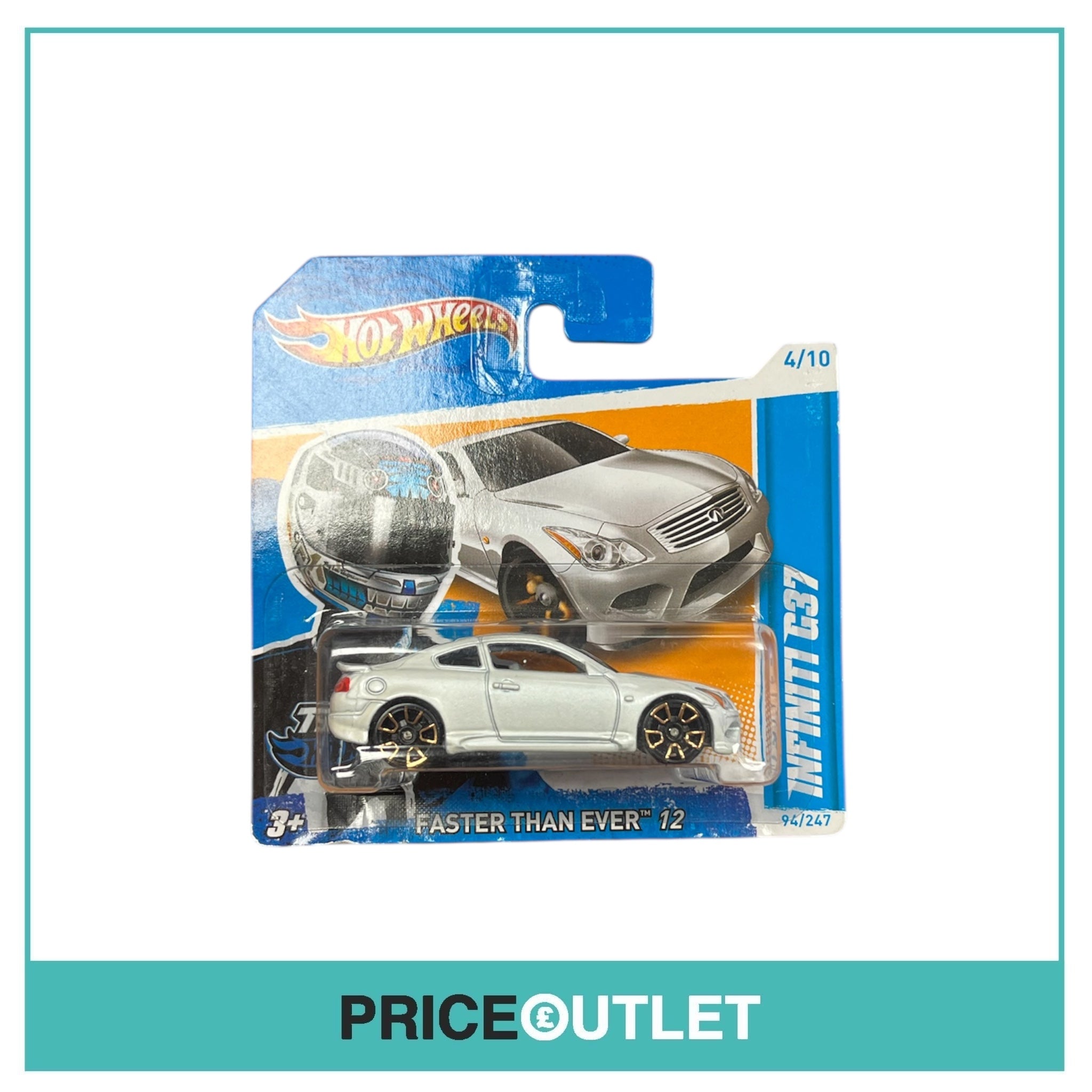 Hot Wheels - Infiniti G37 4/10 - Faster Than Ever 12 (Slight Damage)