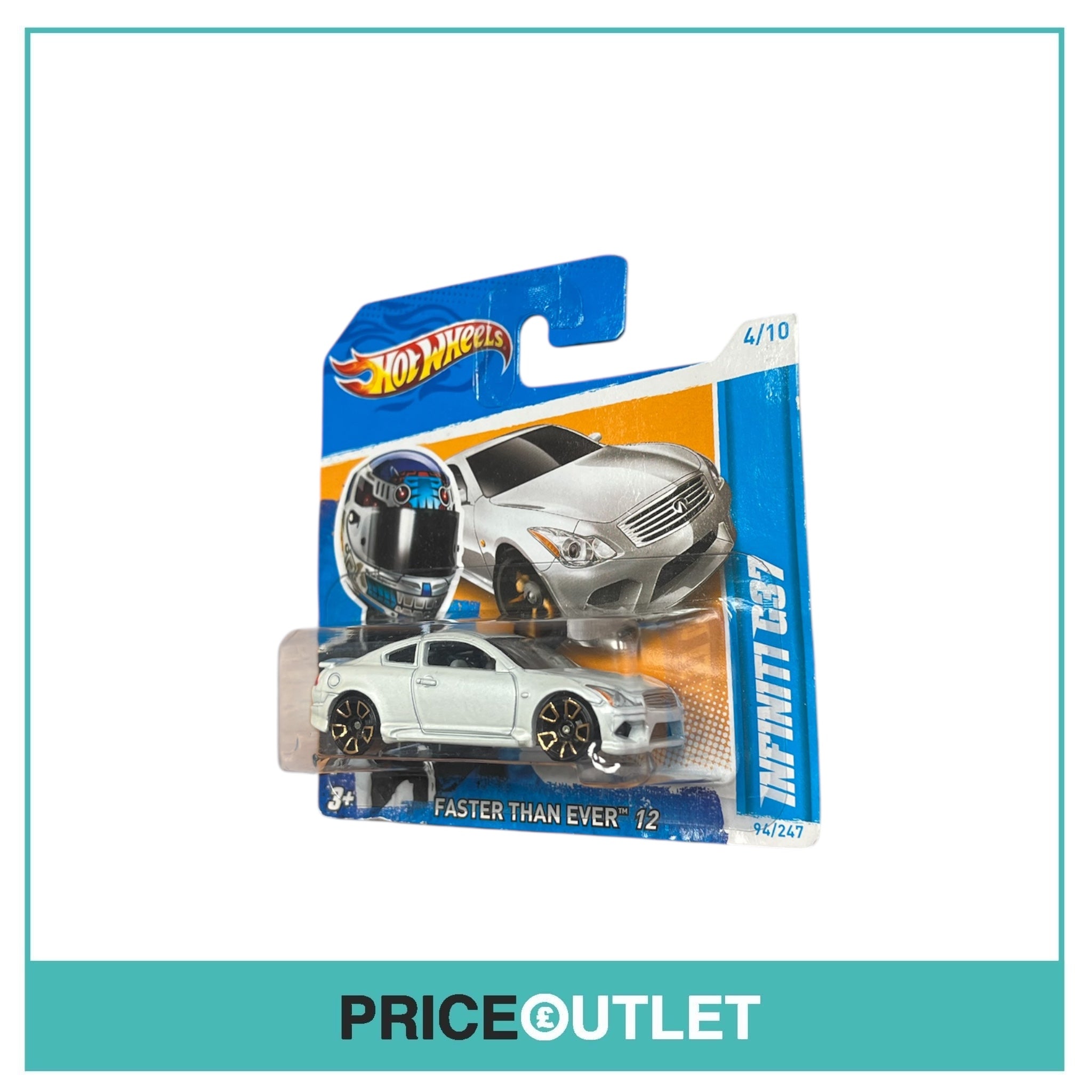 Hot Wheels - Infiniti G37 4/10 - Faster Than Ever 12 (Slight Damage)