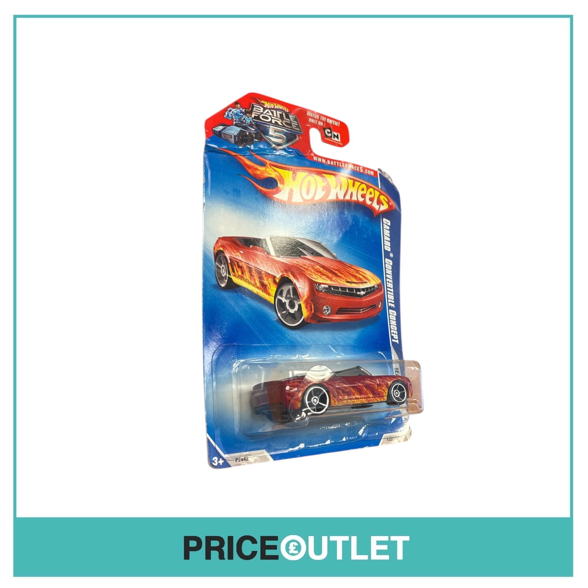 Hot Wheels - Heat Fleet ‘09 - Camaro Covertible Concept (Damaged)